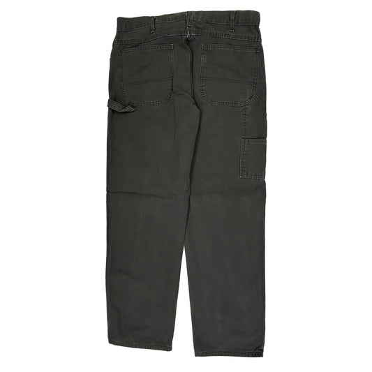 Unbranded Carpenter Trousers - 36W 32L Black Cotton