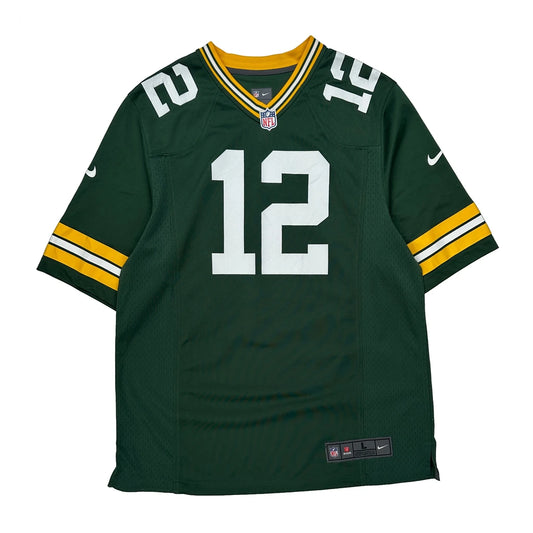 Vintage Green Bay Packers Nike Nfl Jersey - Large Green Polyester