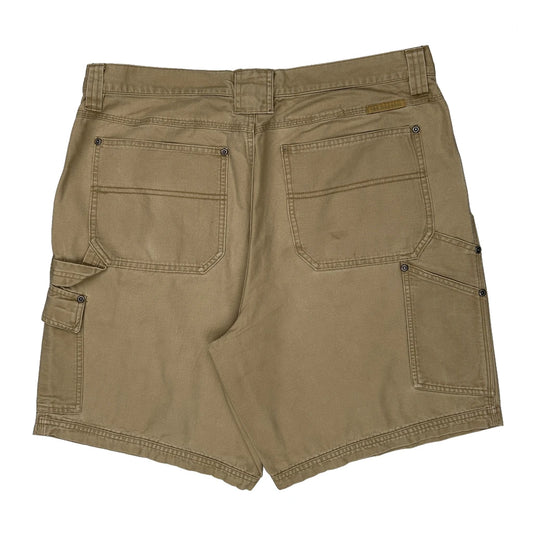 Columbia Cargo Shorts - 36W 9L Beige Cotton