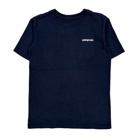 Age 7-8 Patagonia T-Shirt - Small Navy Cotton