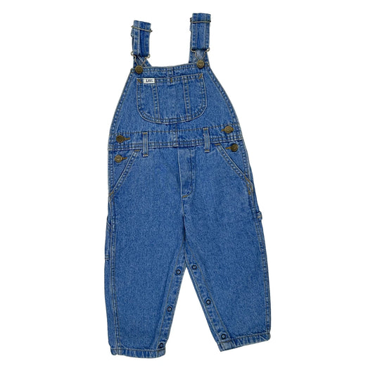 Made In Usa Age 2 Lee Dungarees - 3XS Blue Cotton