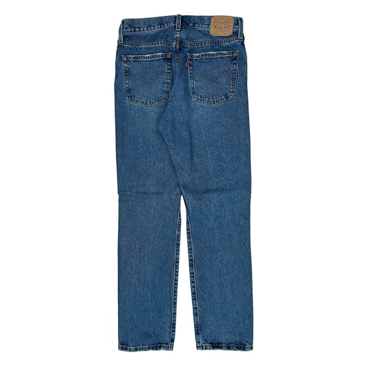 501 Levis Jeans - 28W UK 8 Blue Cotton