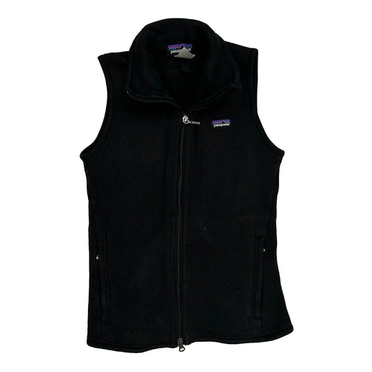 Patagonia Fleece Gilet - XS Black Polyester
