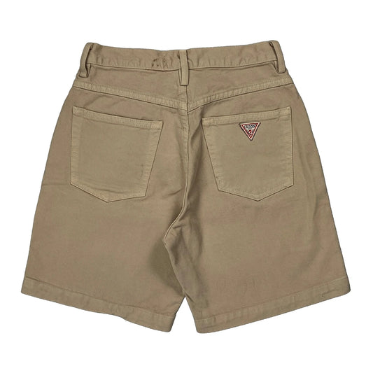 Guess Chino Shorts - 26W UK 6 Beige Cotton
