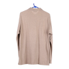 Vintage beige Polo Sergio Tacchini Long Sleeve Polo Shirt - mens medium