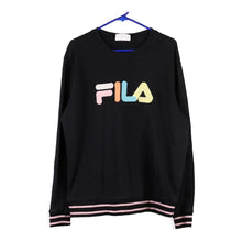  Vintage black Fila Sweatshirt - womens xx-large