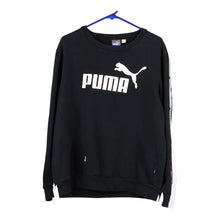 Vintage black Puma Sweatshirt - mens medium