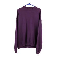 Vintage purple Lee Sweatshirt - mens x-large