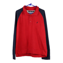  Vintage red Nautica Sweatshirt - mens large