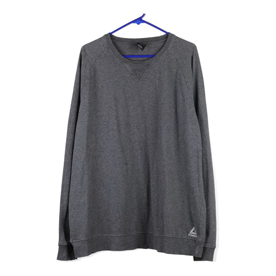Vintage grey Reebok Sweatshirt - mens large