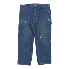  Vintage blue Carhartt Carpenter Jeans - mens 42" waist