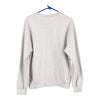 Alpha Gamma Delta Gildan Sweatshirt - Medium Grey Cotton Blend - Thrifted.com