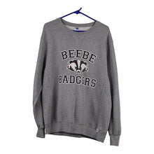  Beebe Badgers Russell Athletic Sweatshirt - Large Grey Cotton Blend - Thrifted.com