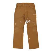  Vintage brown Dickies Carpenter Trousers - mens 34" waist