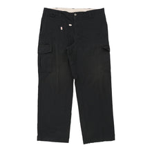  Vintage black Dickies Cargo Trousers - mens 39" waist