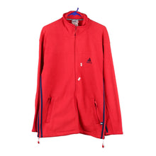  Vintage red Adidas Fleece - mens large