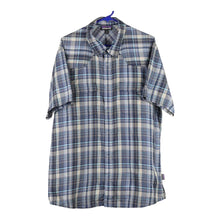  Vintage blue Patagonia Short Sleeve Shirt - mens x-large