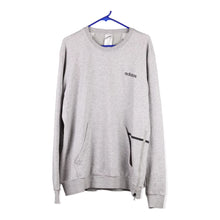  Vintage grey Adidas Sweatshirt - mens large