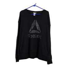  Vintage black Reebok Sweatshirt - womens xx-large