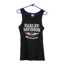  Vintage black Harley Davidson Vest - womens x-large