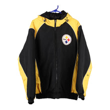  Vintage black Pittsburgh Steelers Nfl Jacket - mens large