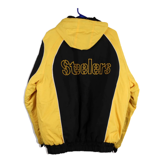 Vintage black Pittsburgh Steelers Nfl Jacket - mens large