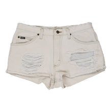  Vintage white Lee Denim Shorts - womens 31" waist