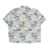 Joe Marlin Hawaiian Shirt - 2XL Blue Cotton hawaiian shirt Joe Marlin   