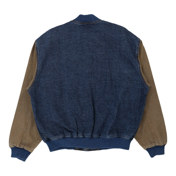 Vintage blue Turning Point Varsity Jacket - mens x-large