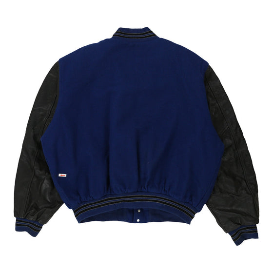 Vintage blue Rennoc Varsity Jacket - mens xxx-large