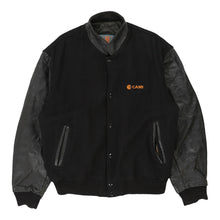  Vintage black Hammill Varsity Jacket - mens x-large