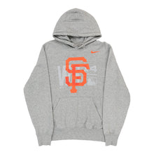  San Fransisco Giants Nike MLB Hoodie - Medium Grey Cotton Blend hoodie Nike   