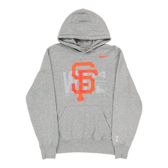 San Fransisco Giants Nike MLB Hoodie - Medium Grey Cotton Blend hoodie Nike   