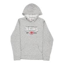  Cincinnati Reds Mlb MLB Hoodie - XL Grey Cotton Blend hoodie Mlb   