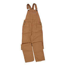  Mash Dungarees - 29W 36L Brown Cotton - Thrifted.com