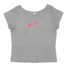  Nike Top - 2XL Grey Cotton Blend - Thrifted.com