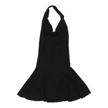  Vintage black Unbranded Halterneck Dress - womens medium