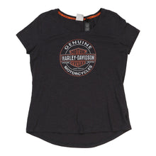  Vintage black Harley Davidson T-Shirt - womens large