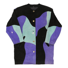  Vintage multicoloured Patty Pen Suede Jacket - womens xx-large