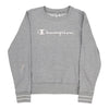 Champion Sweatshirt - Large Grey Cotton Blend sweatshirt Champion   