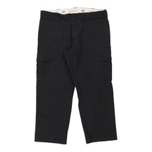  Vintage black Dickies Cargo Trousers - mens 20" waist