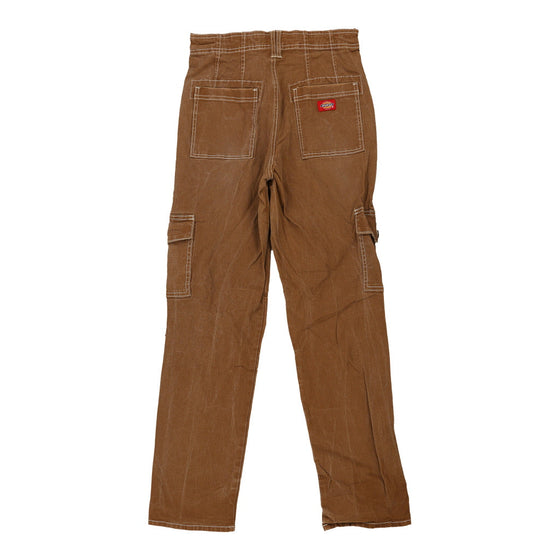 Vintage brown Dickies Cargo Trousers - womens 27" waist