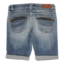  Hilfiger Denim Denim Shorts - 28W UK 4 Blue Cotton - Thrifted.com