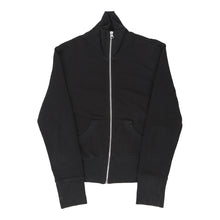  Replay Zip Up - Small Black Cotton Blend - Thrifted.com