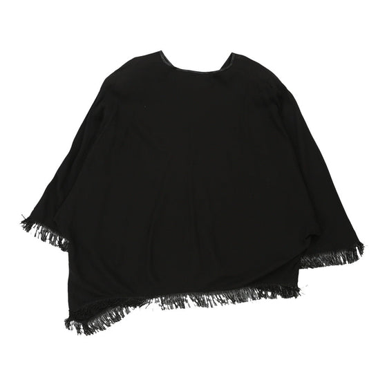 Vintage black Unbranded Blouse - womens x-large