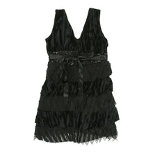  Unbranded Mini Dress - Small Black Nylon Blend - Thrifted.com