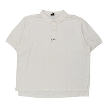  Vintage white Nike Polo Shirt - mens xx-large