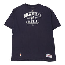  Vintage blue Milwaukee Baseball Mlb T-Shirt - mens x-large