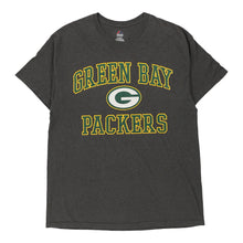  Vintage grey Green Bay Packers Majestic T-Shirt - mens x-large