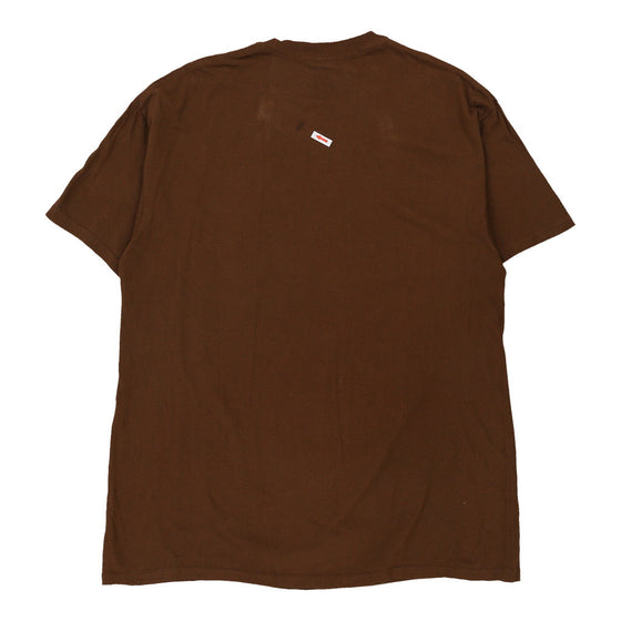 Vintage brown New England Patriots Majestic T-Shirt - mens large